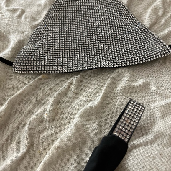 Black Rhinestone Bikini - Picture 8 of 8